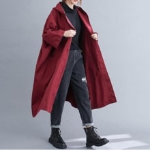 Burgundy One Size Jacket