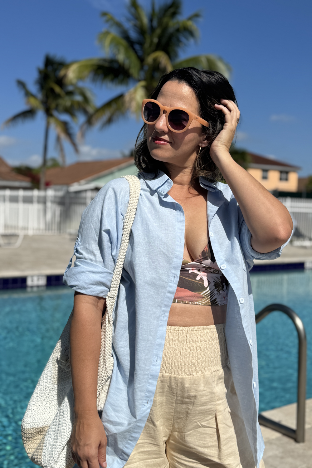 Oversized Linen Shirt